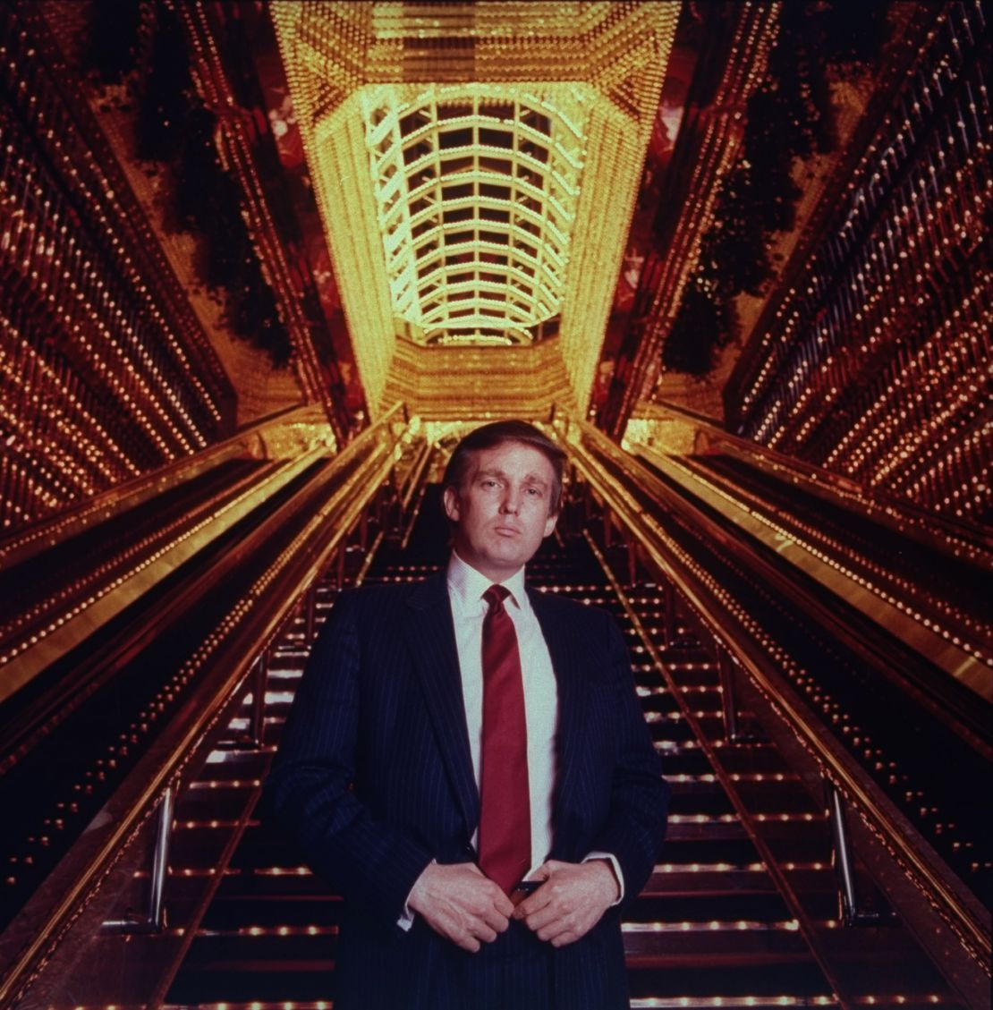 Donald Trump in 1989. At that time, he was inveighing against Japan for taking advantage of the US on trade. 