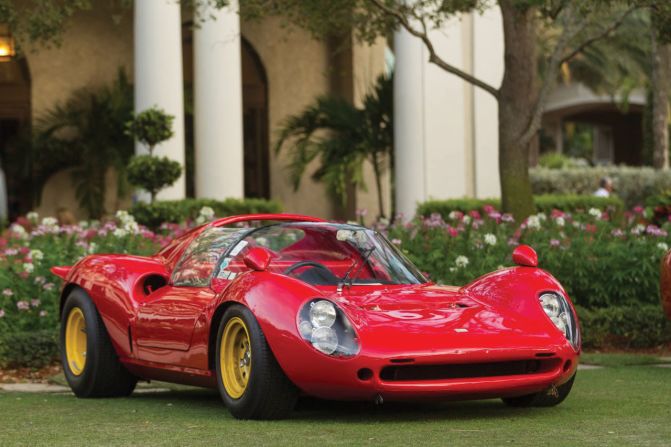 The 1965 Ferrari 166 P 206 SP Dino is considered to be one of history's most beautiful cars. 