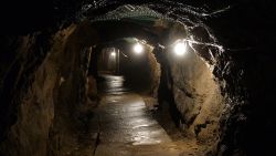 Underground galleries, part of Nazi Germany "Riese" construction project are pictured under the Ksiaz castle in the area where the "Nazi gold train" is supposedly hidden underground, on August 28, 2015 in Walbrzych, Poland. Poland's deputy culture minister on Friday said he was 99 percent sure of the existence of the alleged Nazi train that has set off a gold rush in the country. AFP PHOTO / JANEK SKARZYNSKI        (Photo credit should read JANEK SKARZYNSKI/AFP/Getty Images)