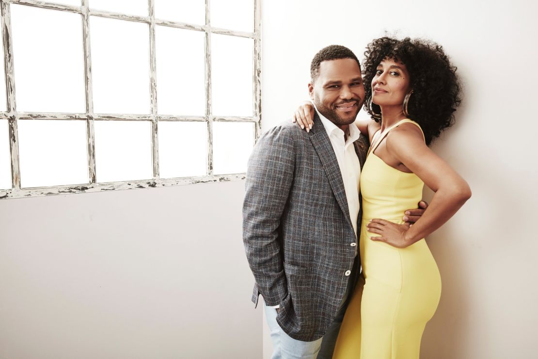Anthony Anderson and Tracee Ellis Ross star as Andre and Rainbow Johnson on "Black-ish."
