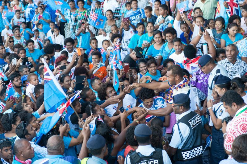 Fiji's Olympic Heroes Get Golden Return | CNN