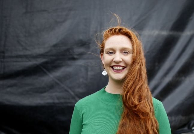 Hanna Joseph from Australia won "Furthest Traveled Redhead."