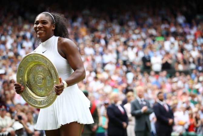 Serena Williams is currently tied on 22 grand slam wins with Steffi Graf -- a joint-Open era record -- but can move ahead of the German with victory at this year's US Open.
