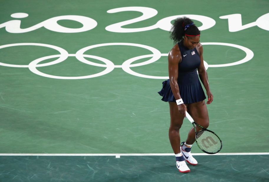 Williams, who has yet to achieve the calendar grand slam, won Olympic gold in the singles in 2012 but suffered a third-round defeat to Elina Svitolina at this year's Games in Rio de Janeiro.