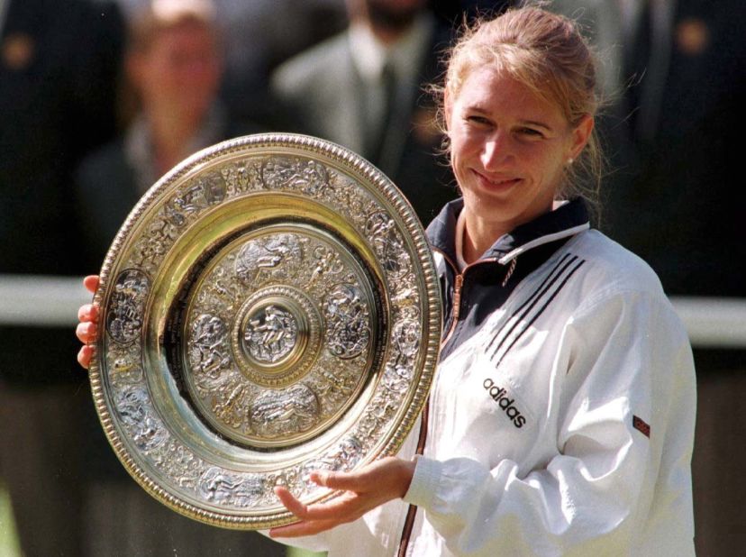 Graf, who is married to fellow former tennis star Andre Agassi, is also the only tennis player in history to have won each grand slam event at least four times.