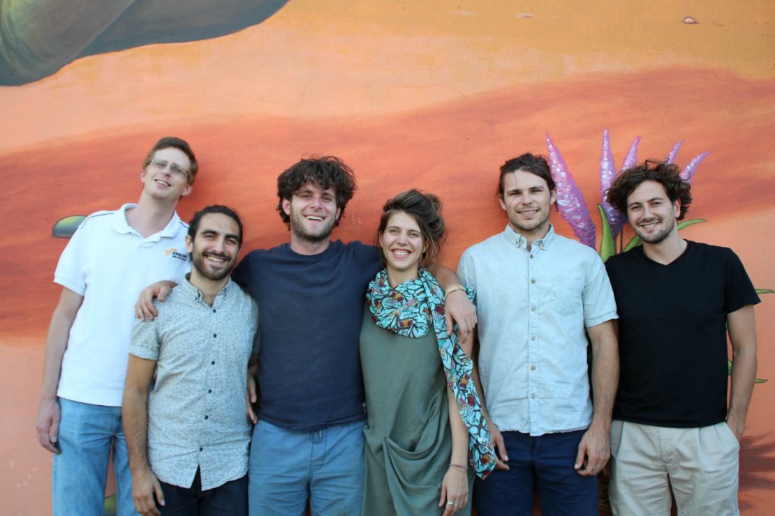 Lumkani co-founders Samuel Ginsberg, Francois Petousis, Paul Mesarcik, Emily Vining, Max Basler and David Gluckman.