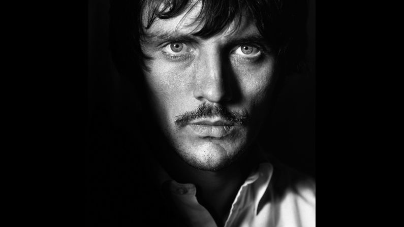 Actor Terence Stamp in British Vogue in July 1967.