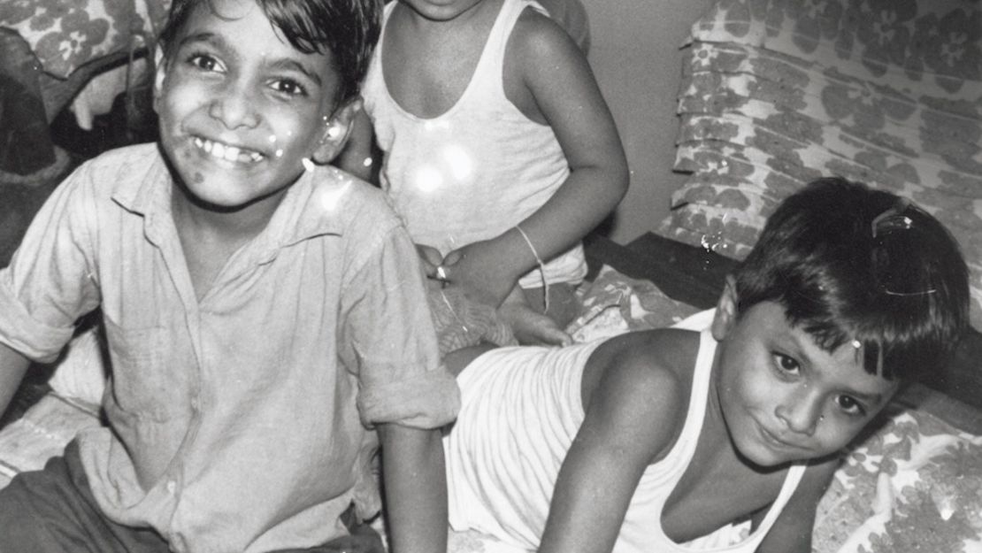 Gautam Lewis, right, doesn't know how old he was when he was taken to Shishu Bhavan, Mother Teresa's home for children.