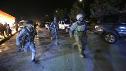Afghan security forces rush to respond to a complex Taliban attack on the campus of the American University in the Afghan capital Kabul on Wednesday, August. 24, 2016. "We are trying to assess the situation," President Mark English told The Associated Press. 