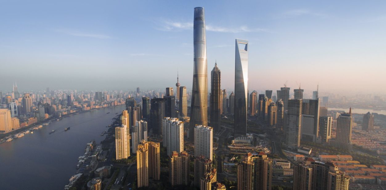 Shanghai's ever-growing skyline is a symbol of China's status as a burgeoning global power. London continues to build upwards in an attempt to keep up with new global powers.