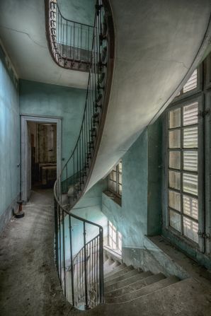 A castle in France, now under renovation. 