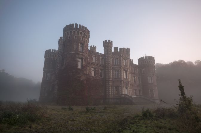 A castle in Belgium where we got caught by police -- it was recently sold.