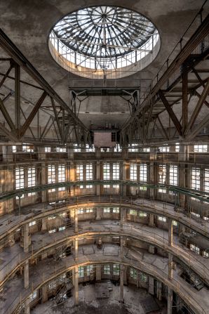 An abandoned distillery in Italy.