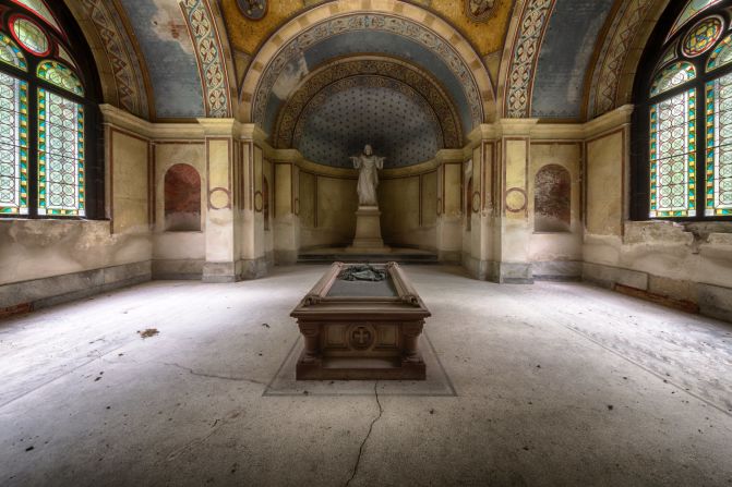 A mausoleum in Germany, built at the end of the 19th century. 