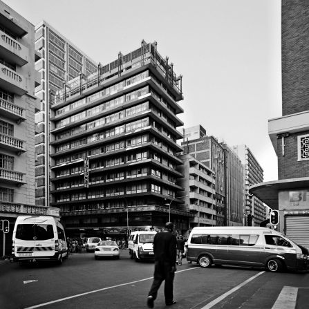 The 12-storey Diplomat Hotel had a reputation as a glamor spot during the 1970s, but is now better known as a hub of the vice industry, sometimes referred to as the 'House of the Rising Sun' of Johannesburg. 