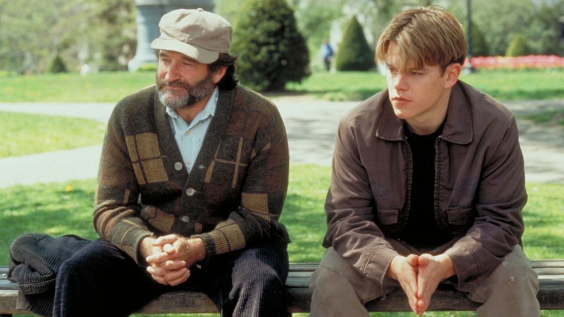 <strong>"Good Will Hunting":</strong> Robin Williams and Matt Damon star as a therapist and his troubled patient in this film which snagged Damon and co-writer Ben Affleck an Oscar. <strong>(HBO Now) </strong>