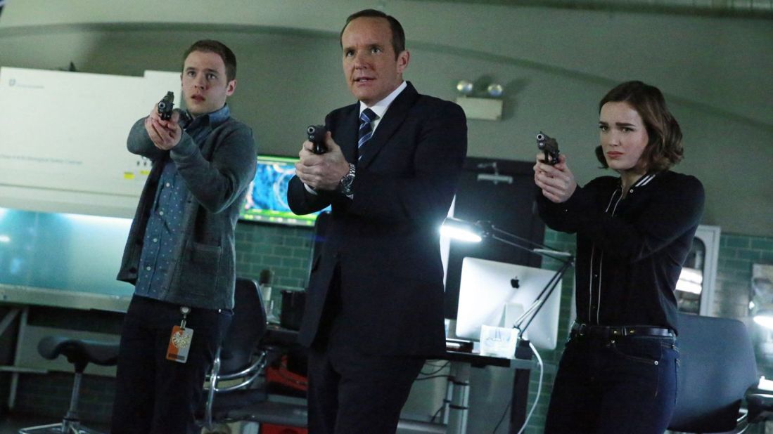 <strong>"Agents of S.H.I.E.L.D." Season 5 premiere</strong> : Clark Gregg, Iain De Caestecker, and Elizabeth Henstridge star in this hit Marvel series. <strong>(Hulu) </strong>