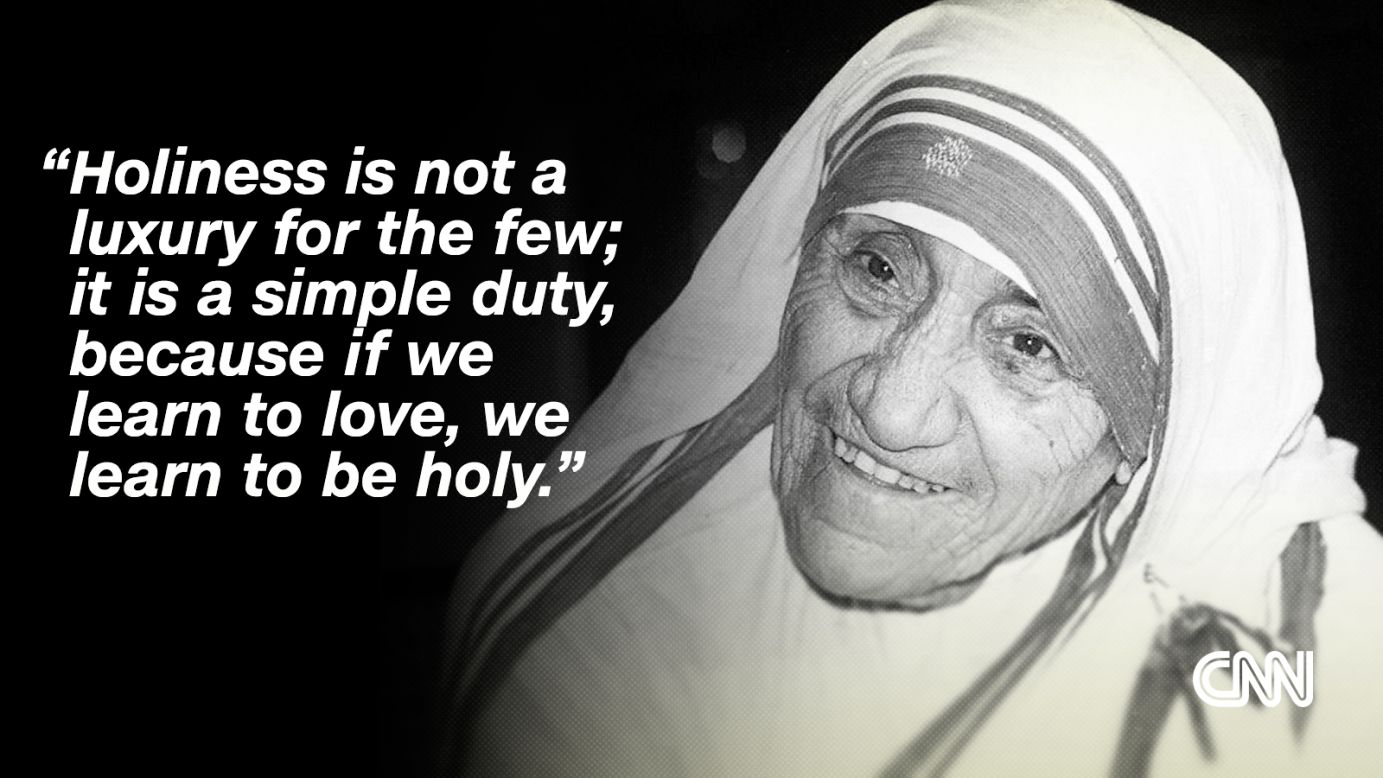 Mother Theresa quote 13