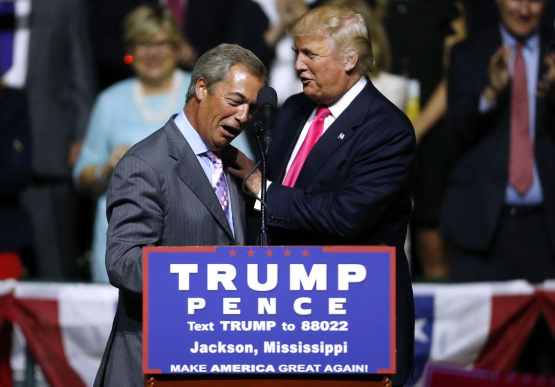 farage trump stump