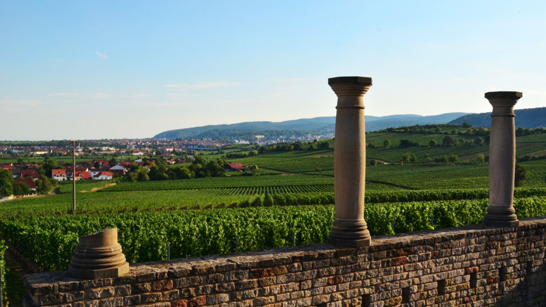 Just above Bad Durkheim lies Weilberg, where a Roman winery dating back more than 2,000 years was recently excavated and partly restored. 