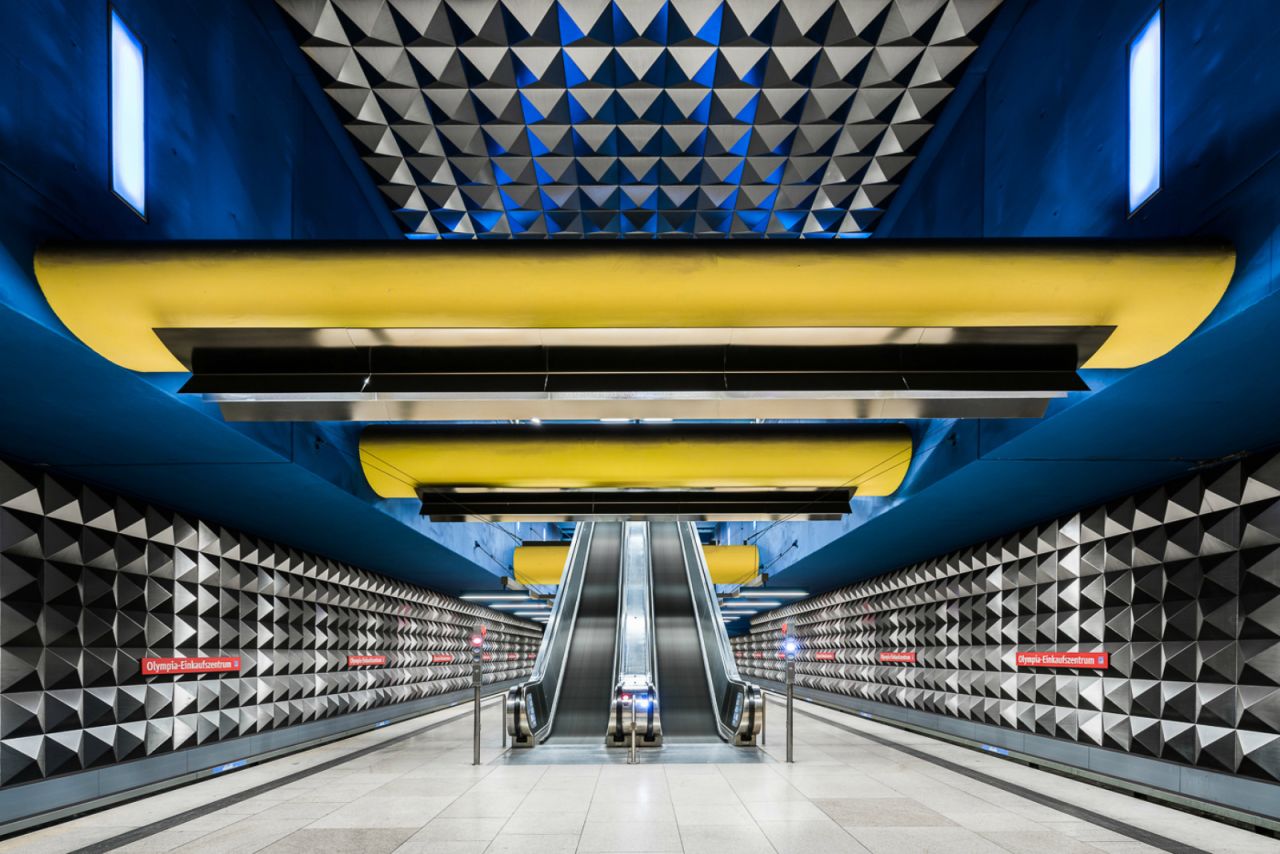 Forsyth's <a href="http://www.chrismforsyth.com/" target="_blank" target="_blank">The Metro Project</a> began as a college project and has now expanded to become a collaborative online archive. Pictured: Olympia Einkaufszentrum, Munich. 