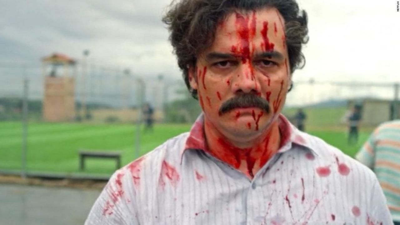 Wagner Moura as Pablo Escobar in the Netflix series "Narcos"