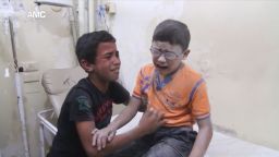 Syrian children bombing