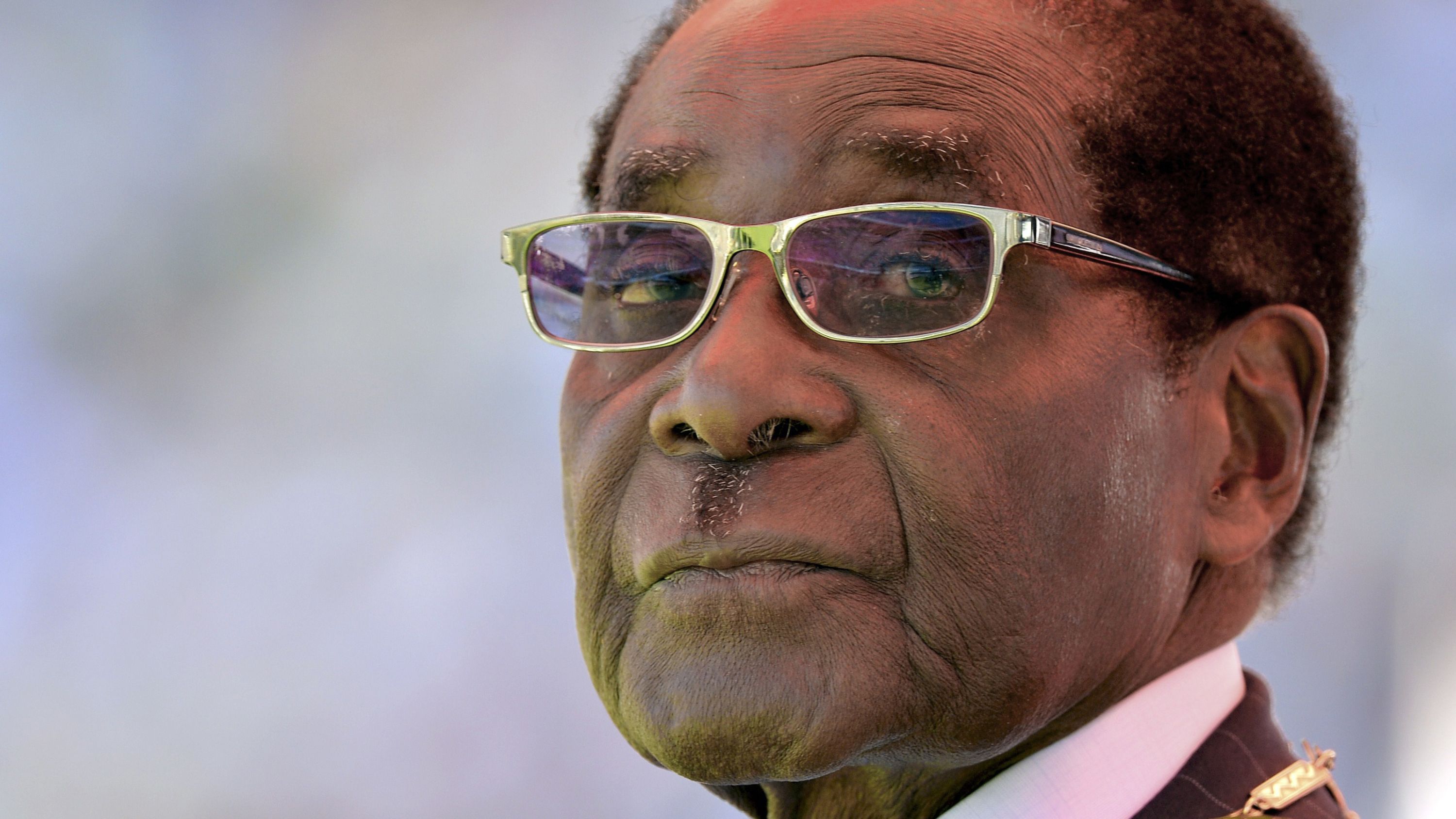 Robert Mugabe is sworn in for his seventh term as Zimbabwe's President in August 2013. <a href="index.php?page=&url=http%3A%2F%2Fwww.cnn.com%2F2017%2F11%2F21%2Fafrica%2Frobert-mugabe-resigns-zimbabwe-president%2Findex.html" target="_blank">He resigned</a> in November 2017 after nearly four decades in power.