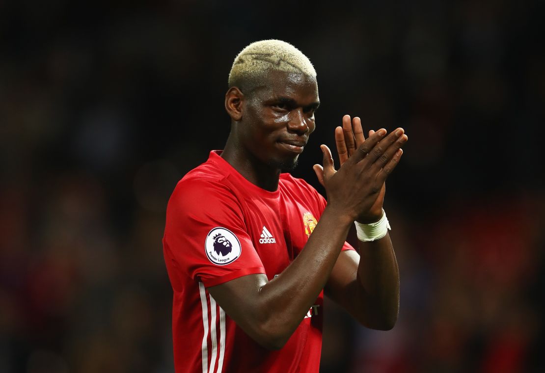 Paul Pogba joined Manchester United from Juventus for a record fee of $116 million. 