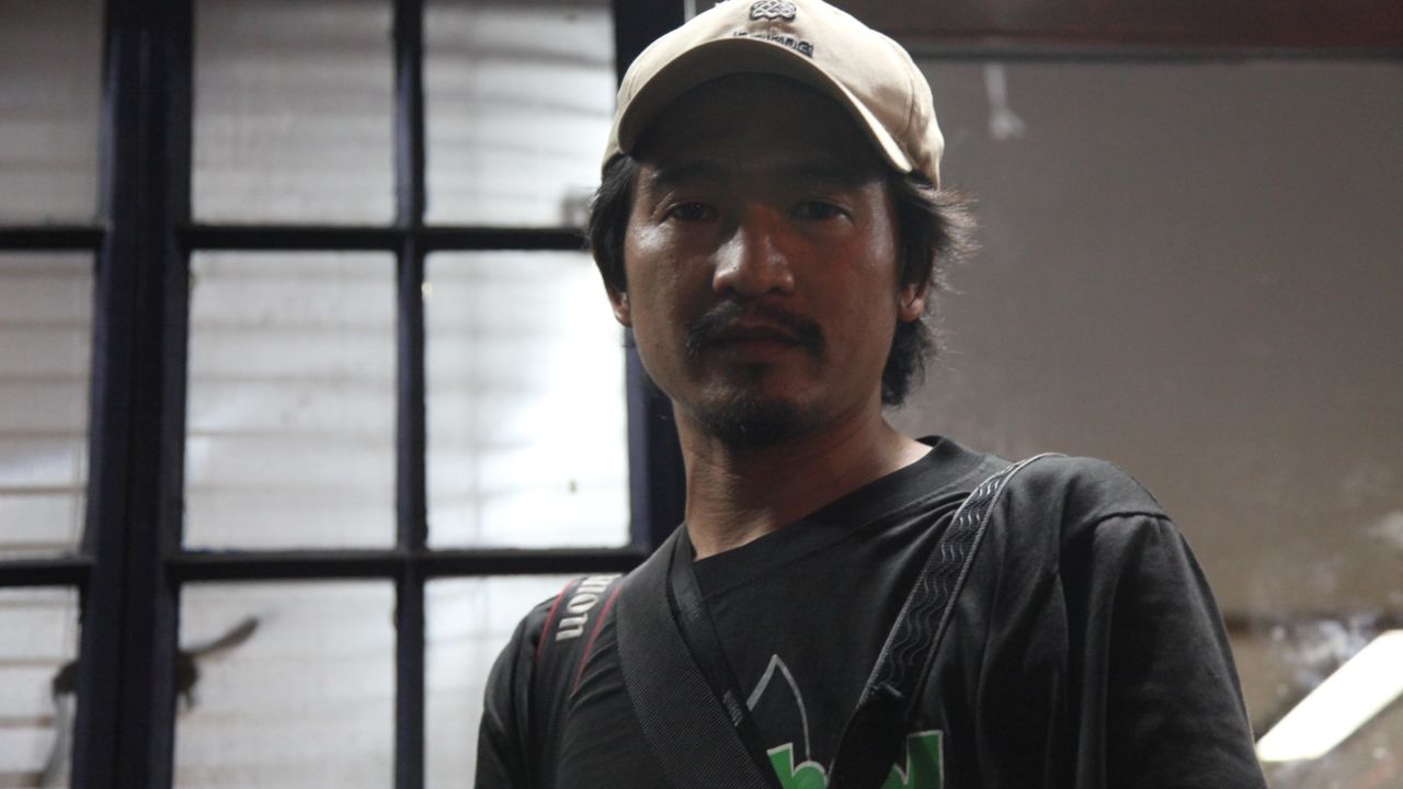 Raffy Lerma, a crime beat photographer for the Philippine Daily Inquirer.