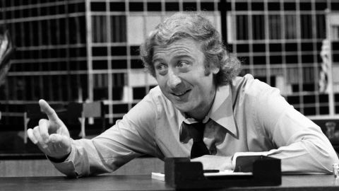 Wilder appears in a sketch called "The Office Sharers" during an NBC hourlong special called "The Trouble With People" in 1972.