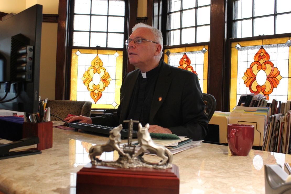 Father Michael Garanzini named the college after Pedro Arrupe, a Jesuit priest.