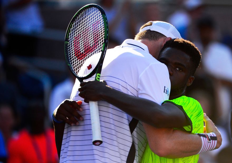 Eighteen-year-old American Frances Tiafoe fell agonizingly short of sending 20th seed John Isner hurtling out of the tournament. "It hurts, it hurts a lot," Tifaoe told reporters, having served for the match in the fifth set.