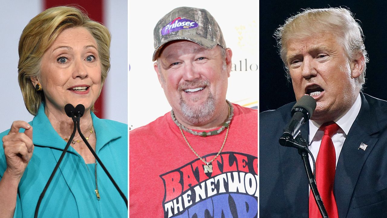 Larry the Cable Guy Hillary Clinton 'will be the end of the country