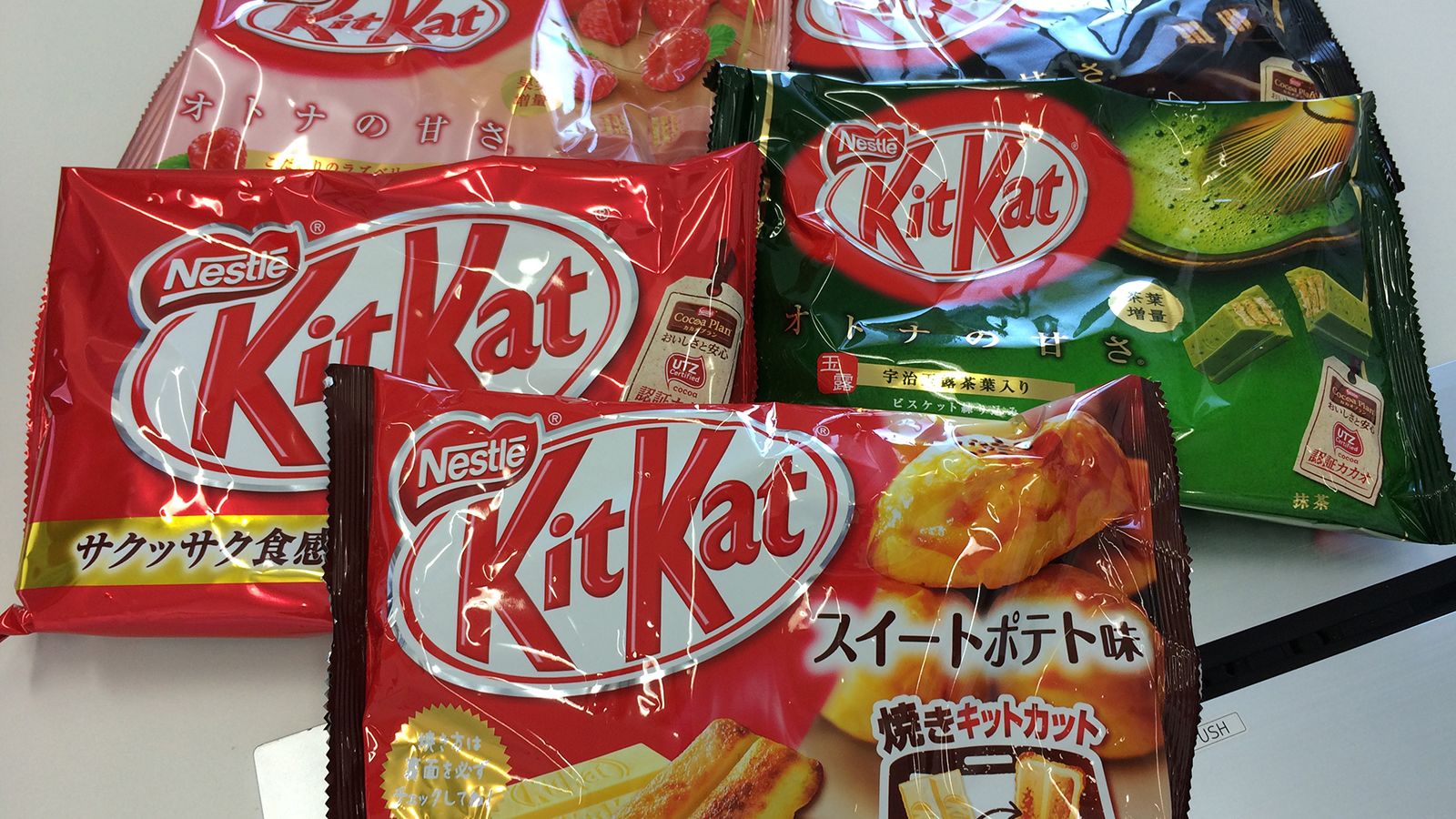 Kit Kats from Japan - Kirbie's Cravings