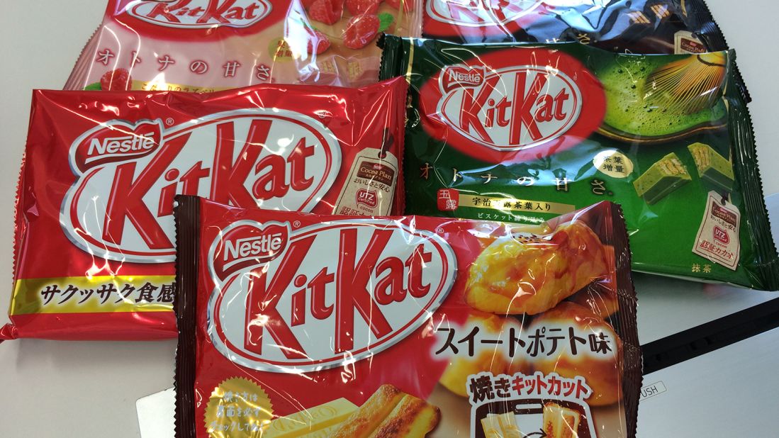 Close to 1.5 billion KitKat fingers are produced and consumed in Japan each year, making it one of the country's best-selling chocolate snacks.