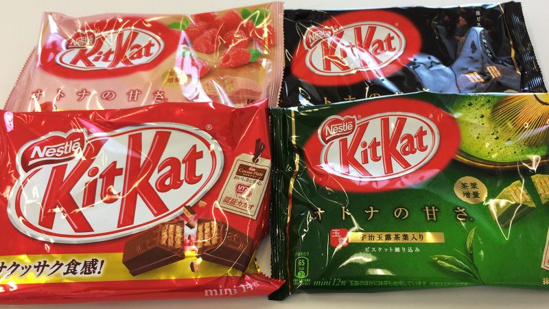 Japan's KitKat craze: It's gone gourmet, with over 300 flavors | CNN