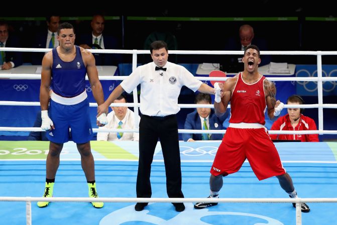 Joyce (L) represented Britain at the Rio 2016 Olympics but lost a controversial super heavyweight gold medal match to Tony Yoka of France. Sid Khan is critical of amateur boxing's reformed scoring system, along with the removal of headgear and the introduction of professionals into the Olympics.  