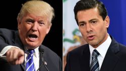 Trump Pena Nieto split