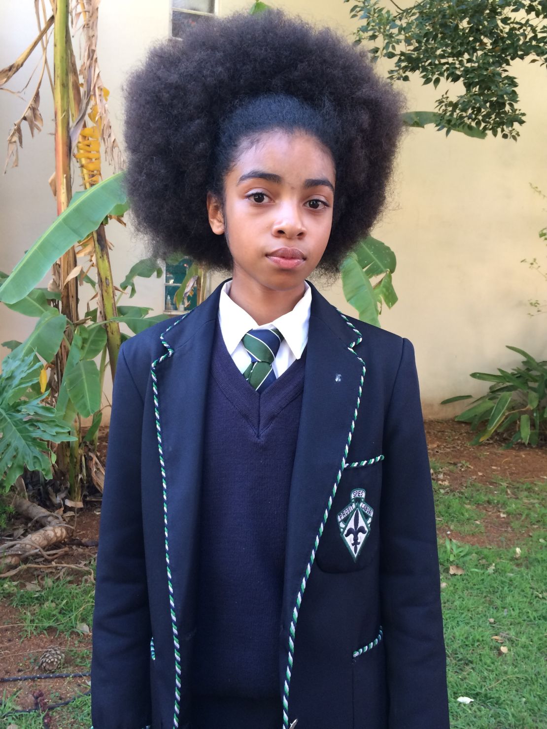 Zulaikha Patel, 13, has been at the forefront of the Pretoria Girls' High protests against racism.