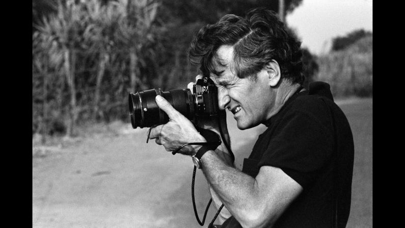 A photo of Riboud himself. "Marc's association with Magnum has been a long and fruitful one. ... Our thoughts and best wishes go out to his family," Parr said.