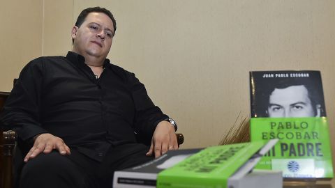 Drug baron Pablo Escobar's son changed his name to Sebastian Marroquin and lived in silence for many years. He finally wrote a book about his notorious father, published this week in English.