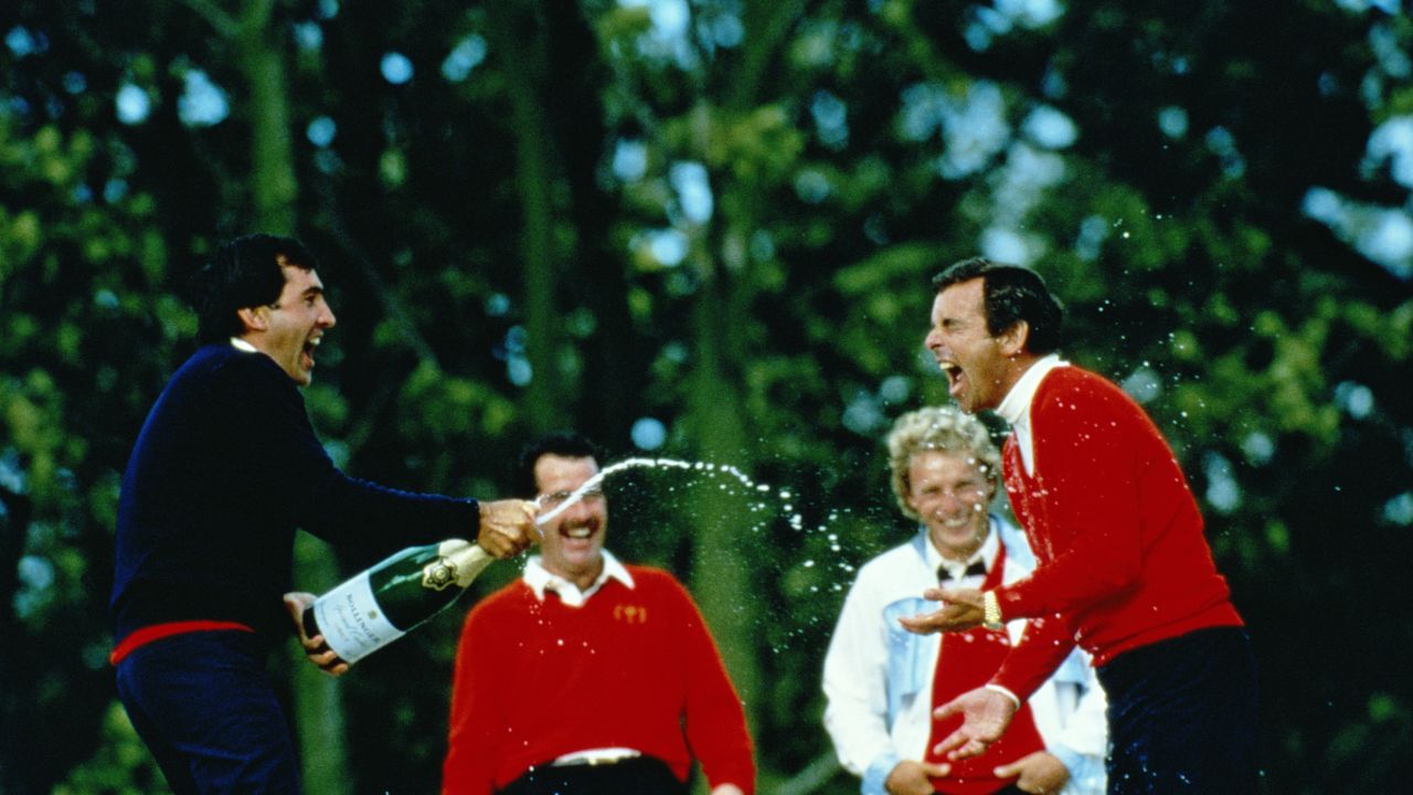 Seve Ballesteros was a key part of Europe's 1985 triumph.