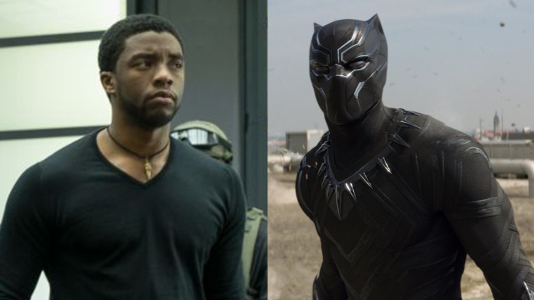 Black Panther is a hereditary title inherited by the prince and ruler of Wakanda, an African nation and its Panther tribe. We meet T'Challa, the current Black Panther, when his father is killed in a bombing in the 2016 film "Captain America: Civil War." His full-body suit, complete with retractable claws, is made of bullet-deflecting vibranium weave.