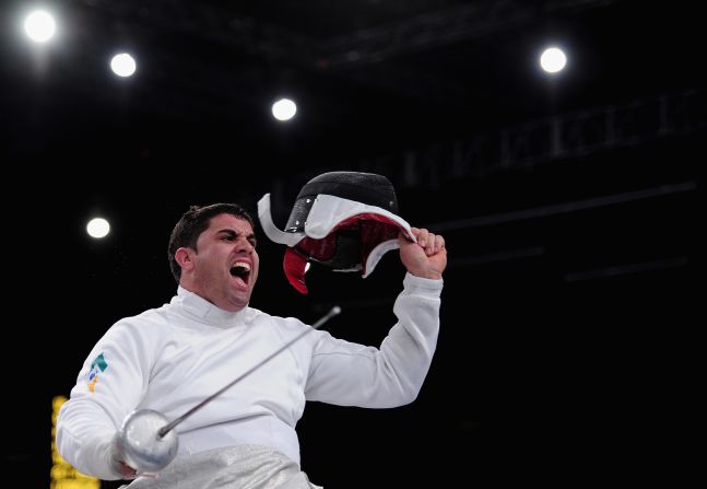 Brazilian Jovane Silva Guissone is the defending Paralympic wheelchair fencing champion and aiming to repeat his success at his home Games. He has said he wants to help Brazil climb the medal table and encourage interest in all sports.