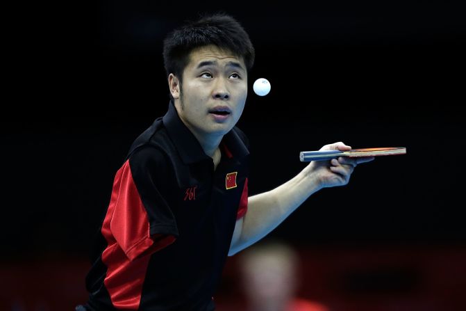 Lin Ma is known for his aggressive style of play. It has brought him huge success in his class -- he is ranked No. 1 in the world -- and he will be aiming for his third Paralympic singles title at Rio.