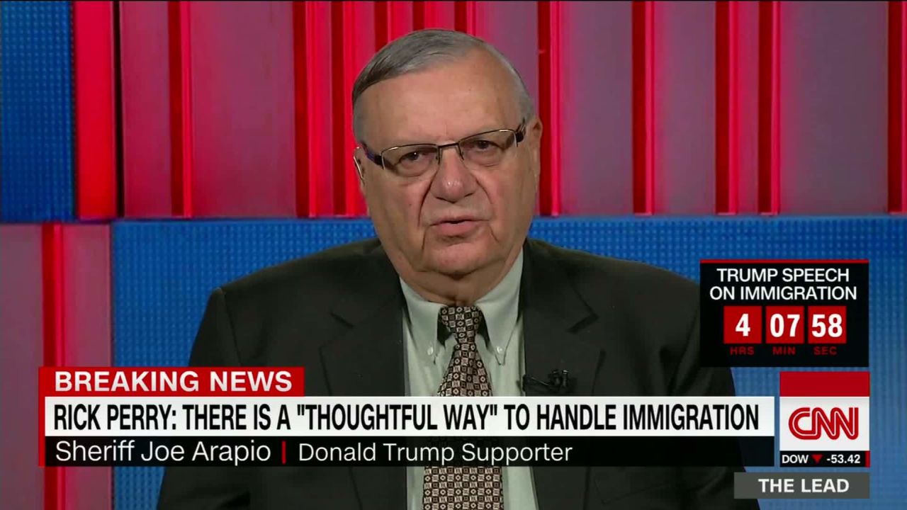 sheriff joe arpaio donald trump immigration mexico lead tapper intv_00010623.jpg