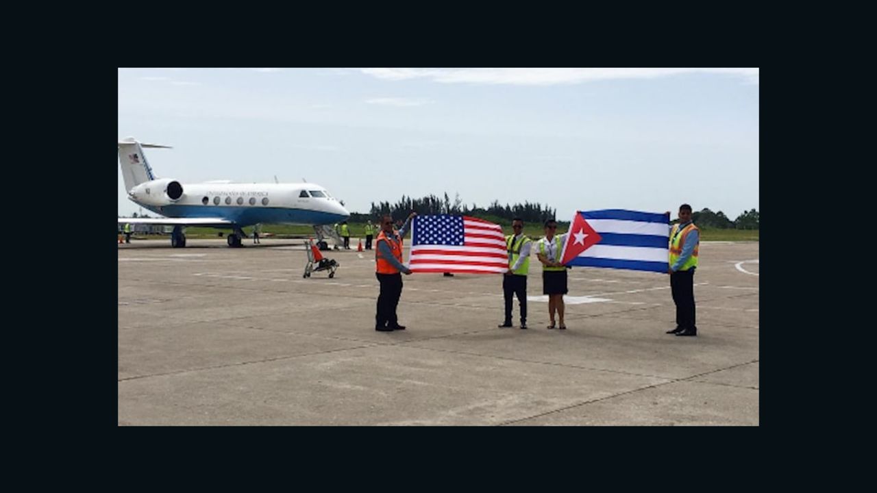 US to Cuba flight 1