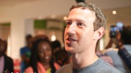 Mark Zuckerberg in Lagos August 2016 
