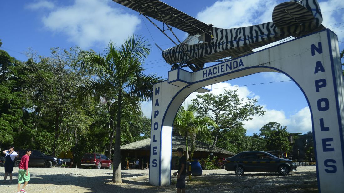 Pablo Escobar and his family lived in Hacienda Napoles, a vast and tony ranch in Colombia about 100 miles east of Medellín. The ranch, which included three zoos full of exotic animals, has since been turned into a theme park.